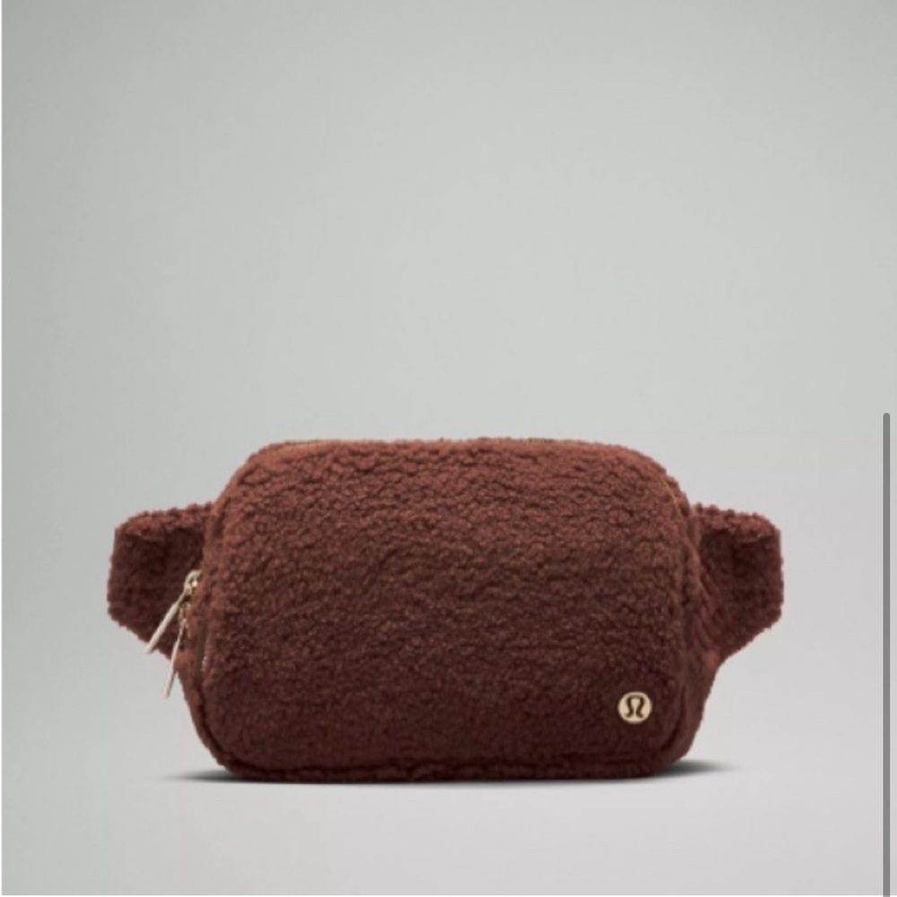 Lululemon Everywhere Belt Bag Large 2L *Fleece - Brown Earth/Gold